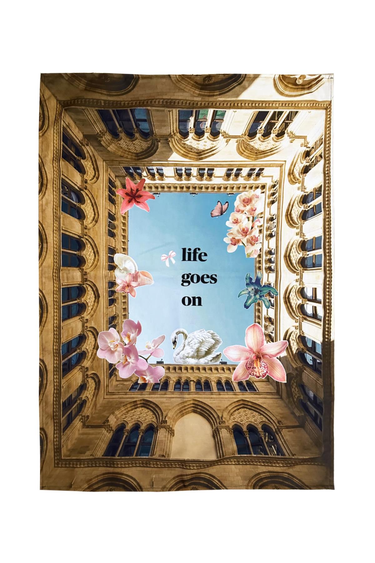 Life Goes On Duvar Halısı 