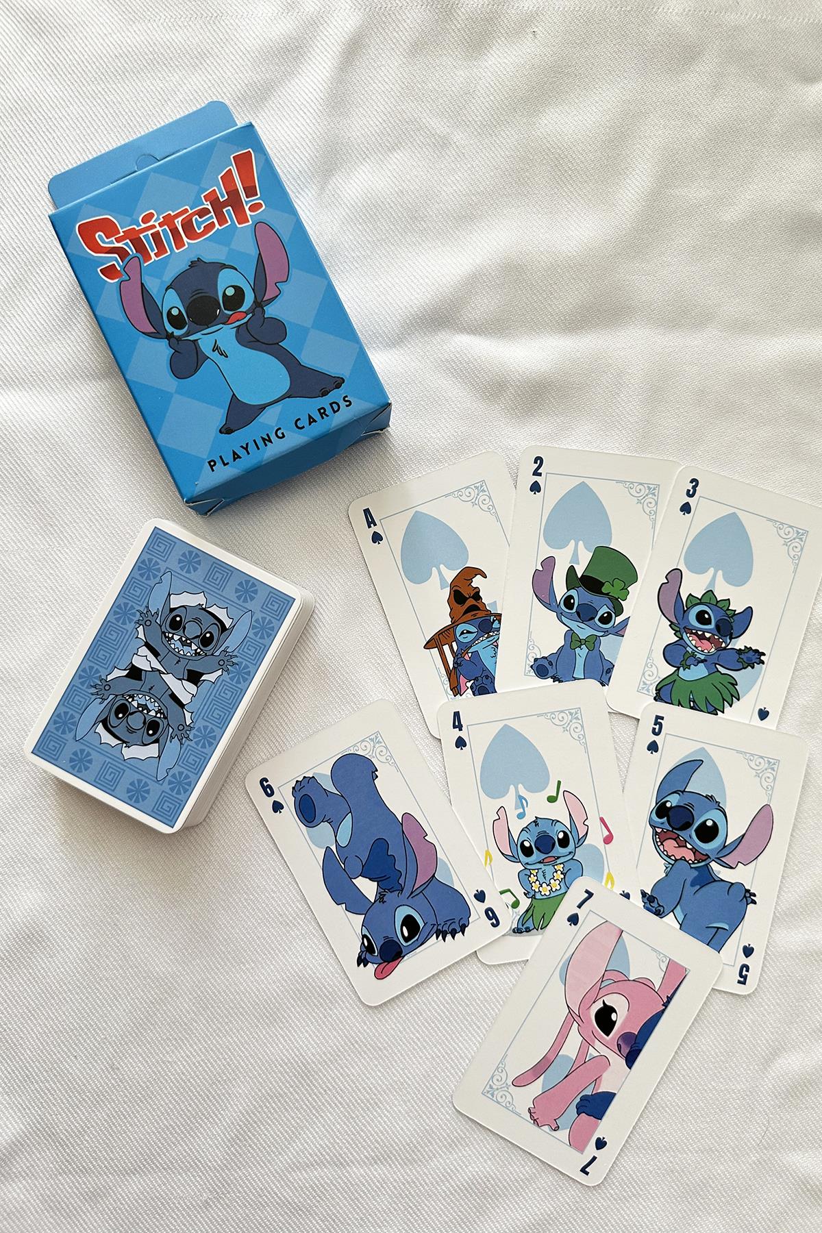 Stitch Desenli İskambil Destesi 