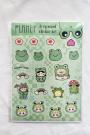 Frog Sticker Seti