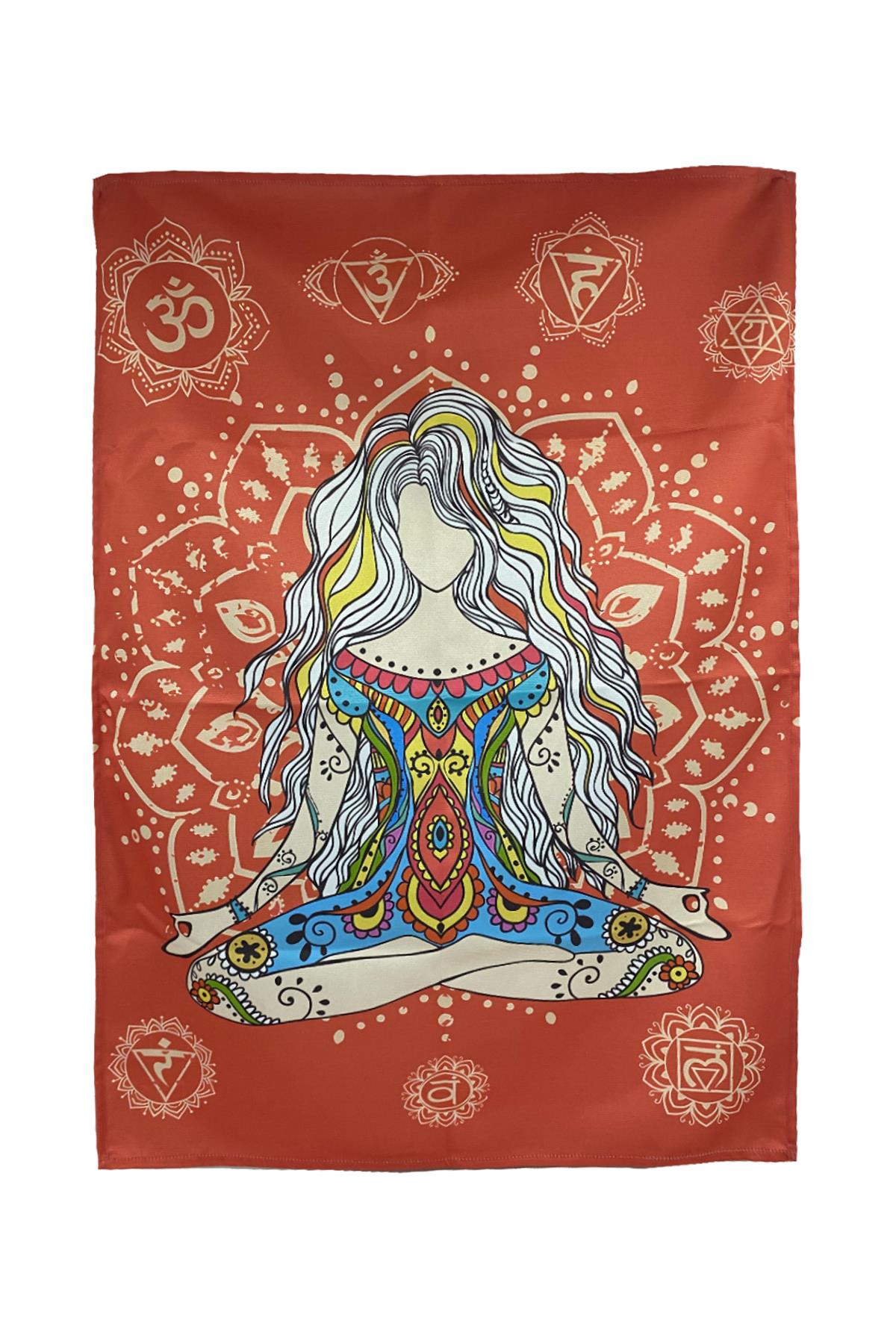 Yoga Girl Duvar Halısı